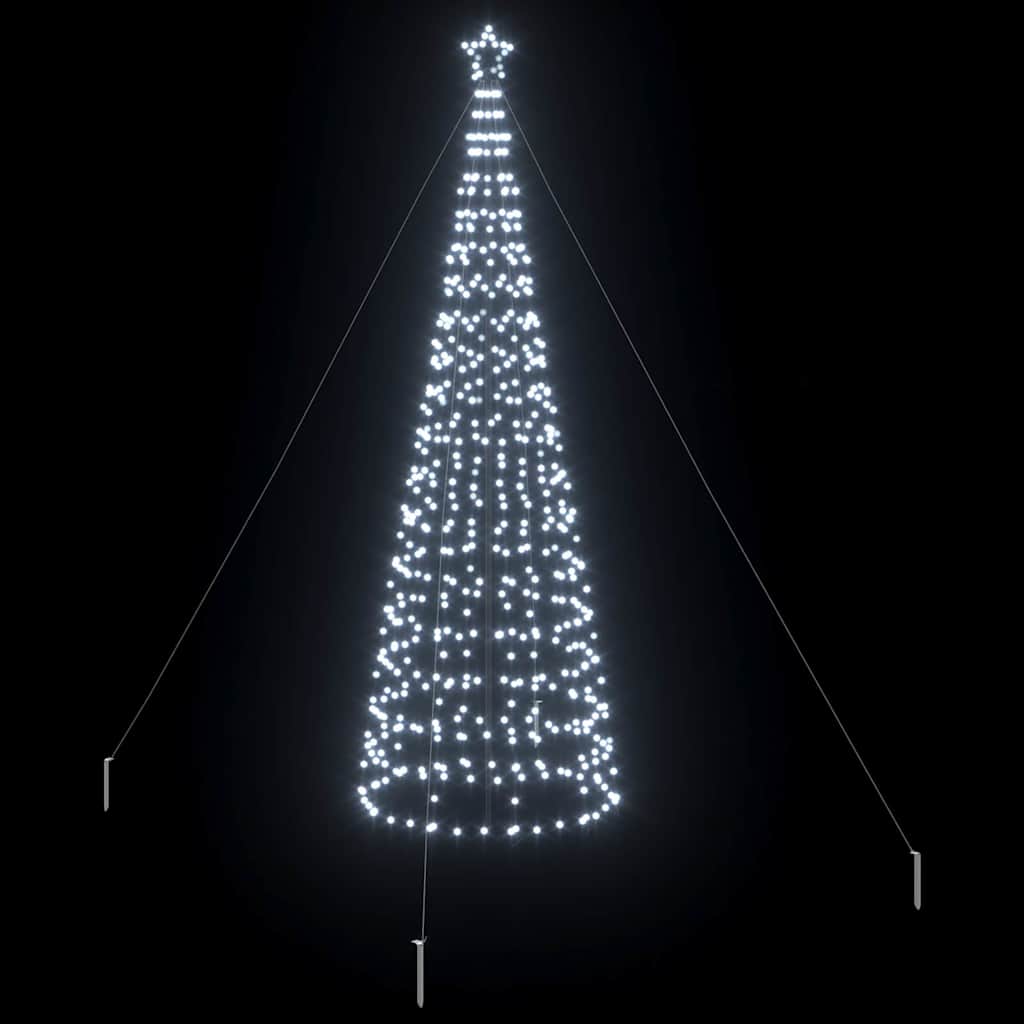 Albero di Natale LED con 800 LED Bianco freddo 400 cm Ferro 42018754