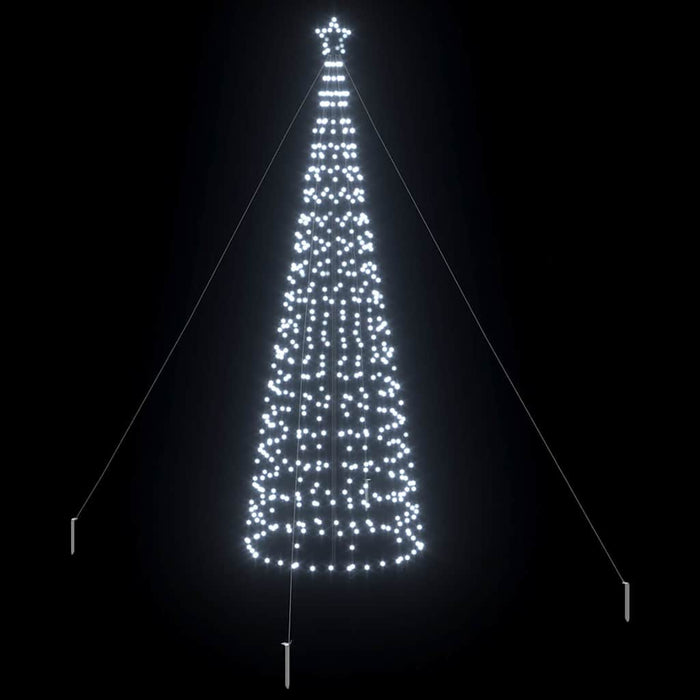 Albero di Natale LED con 800 LED Bianco freddo 400 cm Ferro 42018754