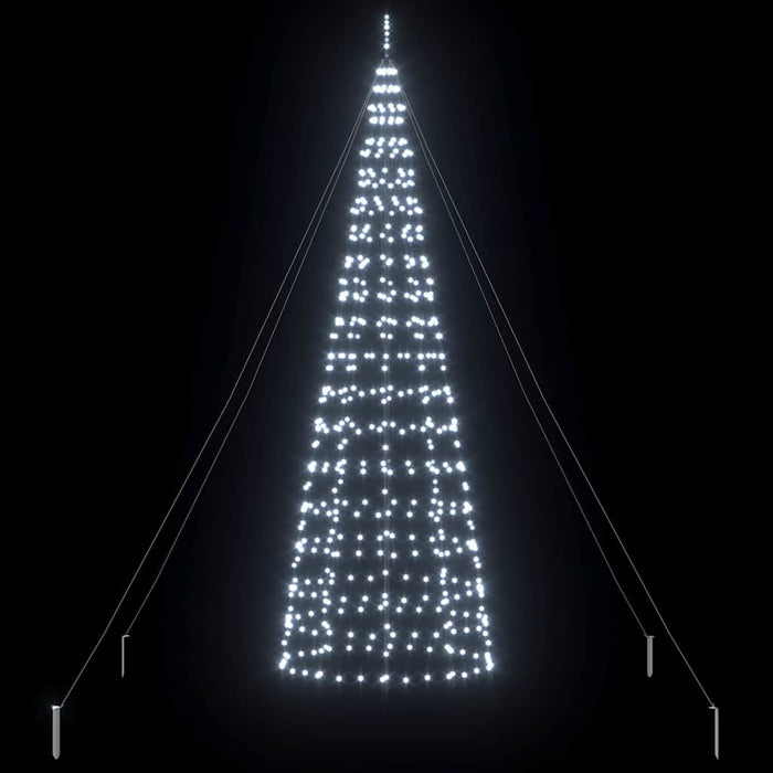 Albero di Natale LED con 800 LED Bianco freddo 400 cm Ferro 42018754