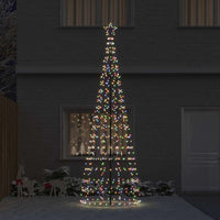 Albero di Natale LED con 800 LED Multicolore 400 cm Ferro 42018755