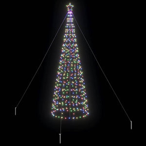 Albero di Natale LED con 800 LED Multicolore 400 cm Ferro 42018755