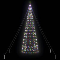 Albero di Natale LED con 800 LED Multicolore 400 cm Ferro 42018755