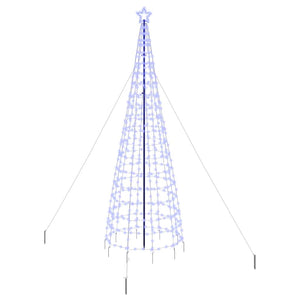 Albero di Natale LED con 800 LED Blu 400 cm Ferro 42018756