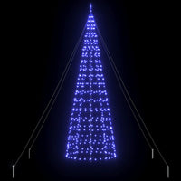 Albero di Natale LED con 800 LED Blu 400 cm Ferro 42018756