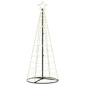 Albero di Natale LED con 390 LED Bianco caldo 250 cm Ferro 42018757