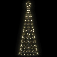 Albero di Natale LED con 390 LED Bianco caldo 250 cm Ferro 42018757