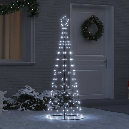 Albero di Natale LED con 390 LED Bianco freddo 250 cm Ferro 42018758