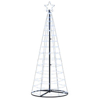 Albero di Natale LED con 390 LED Bianco freddo 250 cm Ferro 42018758