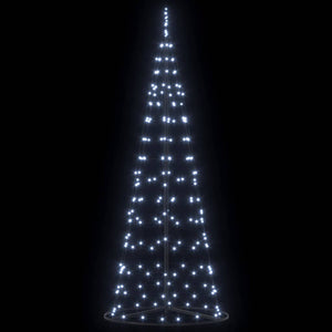 Albero di Natale LED con 390 LED Bianco freddo 250 cm Ferro 42018758