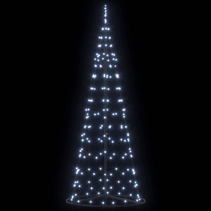 Albero di Natale LED con 390 LED Bianco freddo 250 cm Ferro 42018758