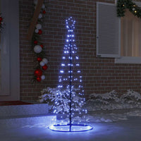 Albero di Natale LED con 390 LED con supporto Blu 250 cm Ferro 42018760