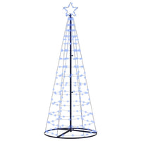 Albero di Natale LED con 390 LED con supporto Blu 250 cm Ferro 42018760