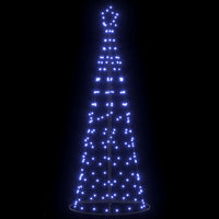 Albero di Natale LED con 390 LED con supporto Blu 250 cm Ferro 42018760