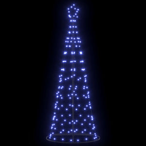 Albero di Natale LED con 390 LED con supporto Blu 250 cm Ferro 42018760