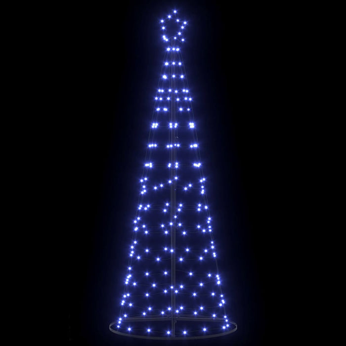 Albero di Natale LED con 390 LED con supporto Blu 250 cm Ferro 42018760