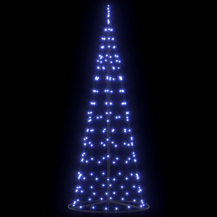 Albero di Natale LED con 390 LED con supporto Blu 250 cm Ferro 42018760