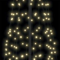 Albero di Natale LED con 800 LED Bianco caldo 400 cm Ferro 42018761