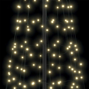 Albero di Natale LED con 800 LED Bianco caldo 400 cm Ferro 42018761