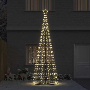 Albero di Natale LED con 800 LED Bianco caldo 400 cm Ferro 42018761
