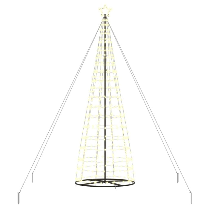 Albero di Natale LED con 800 LED Bianco caldo 400 cm Ferro 42018761