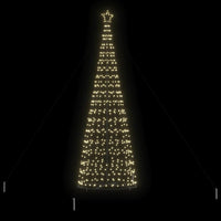 Albero di Natale LED con 800 LED Bianco caldo 400 cm Ferro 42018761