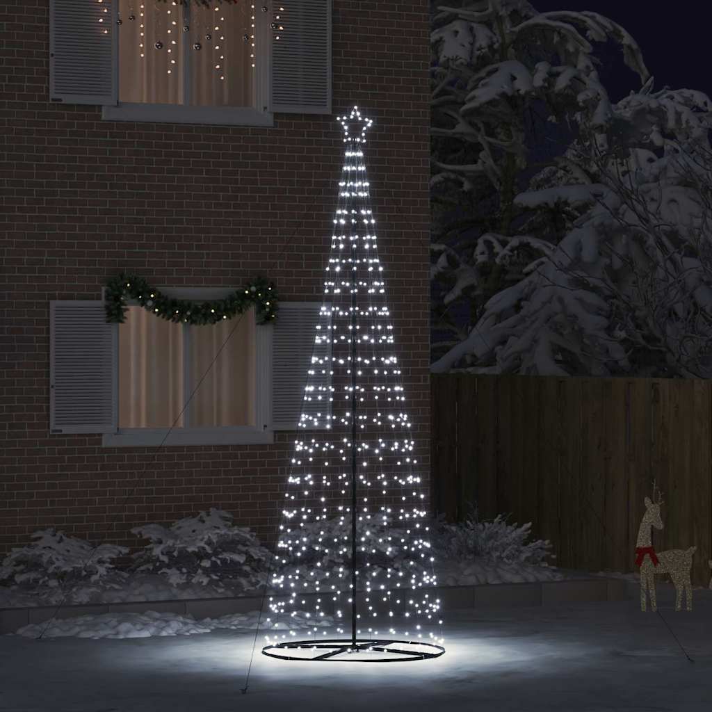 Albero di Natale LED con 800 LED Bianco freddo 400 cm Ferro 42018762