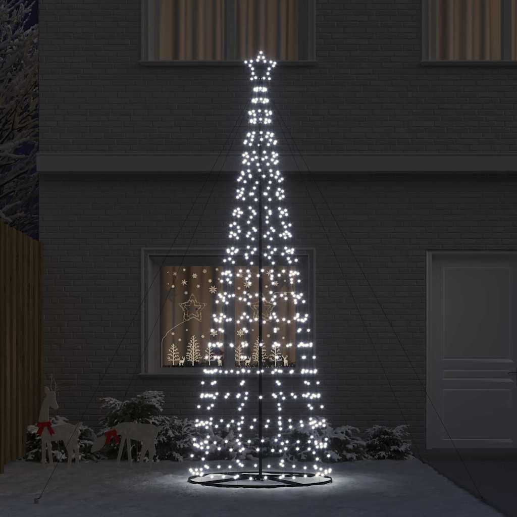 Albero di Natale LED con 800 LED Bianco freddo 400 cm Ferro 42018762