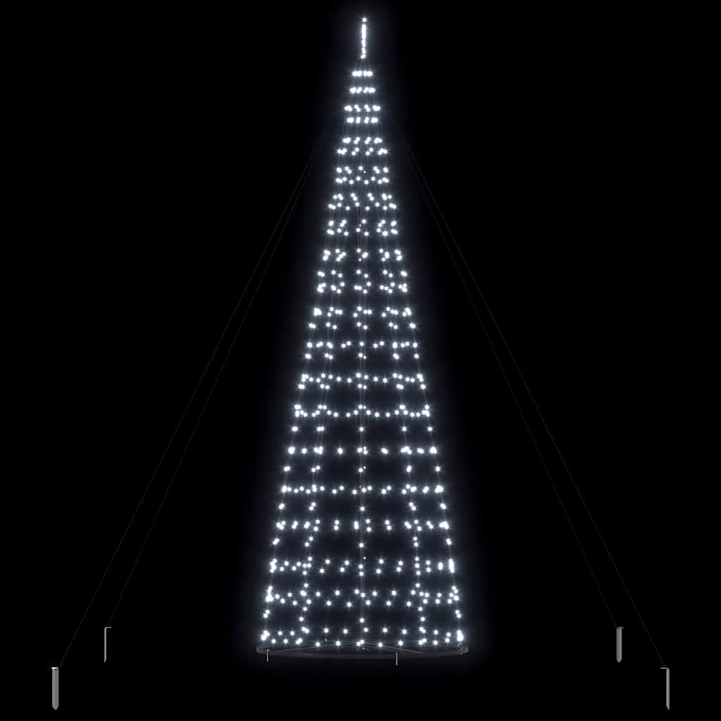 Albero di Natale LED con 800 LED Bianco freddo 400 cm Ferro 42018762