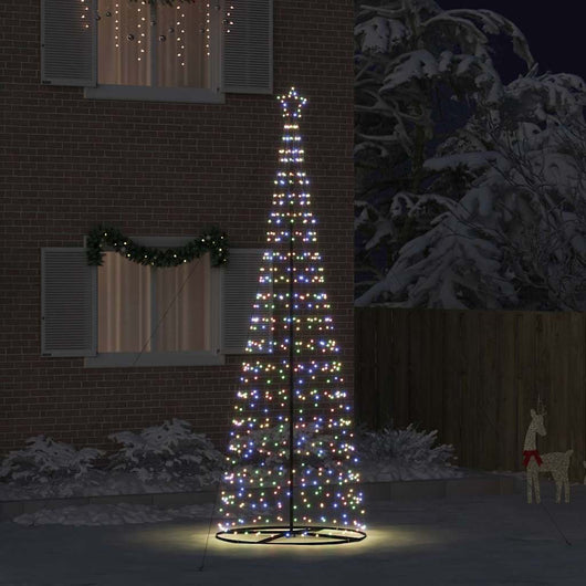Albero di Natale LED con 800 LED Multicolore 400 cm Ferro 42018763