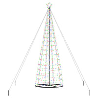 Albero di Natale LED con 800 LED Multicolore 400 cm Ferro 42018763