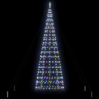 Albero di Natale LED con 800 LED Multicolore 400 cm Ferro 42018763