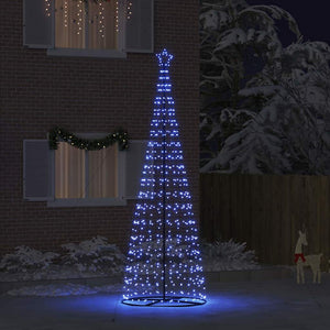 Albero di Natale LED con 800 LED con supporto Blu 400 cm Ferro 42018764