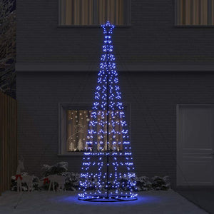 Albero di Natale LED con 800 LED con supporto Blu 400 cm Ferro 42018764