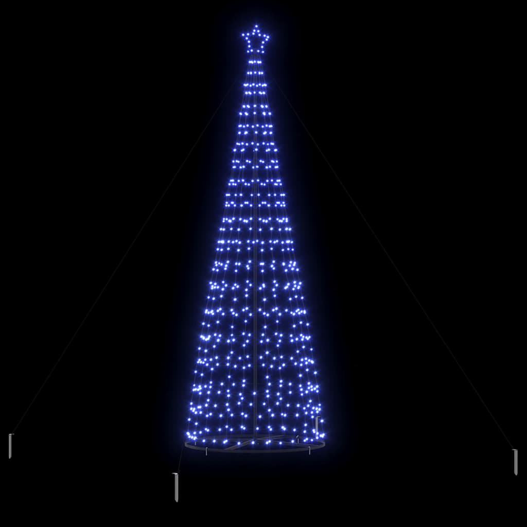 Albero di Natale LED con 800 LED con supporto Blu 400 cm Ferro 42018764