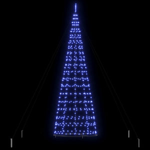 Albero di Natale LED con 800 LED con supporto Blu 400 cm Ferro 42018764