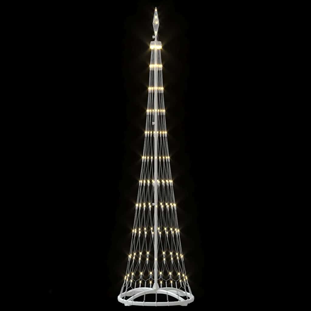Albero di Natale LED Bianco caldo 51 x 51 x 190 cm Metallo 42018771