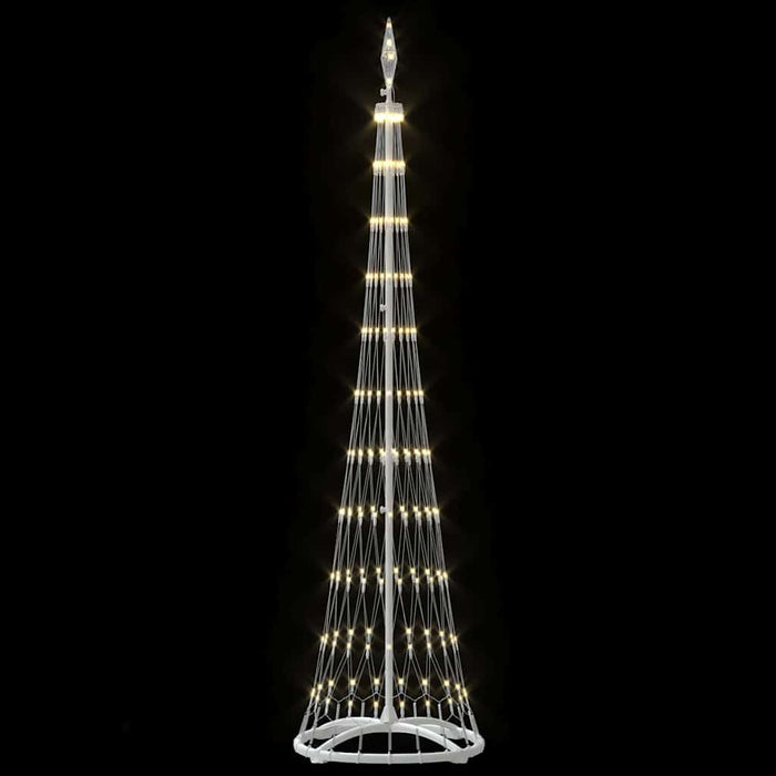 Albero di Natale LED Bianco caldo 51 x 51 x 190 cm Metallo 42018771