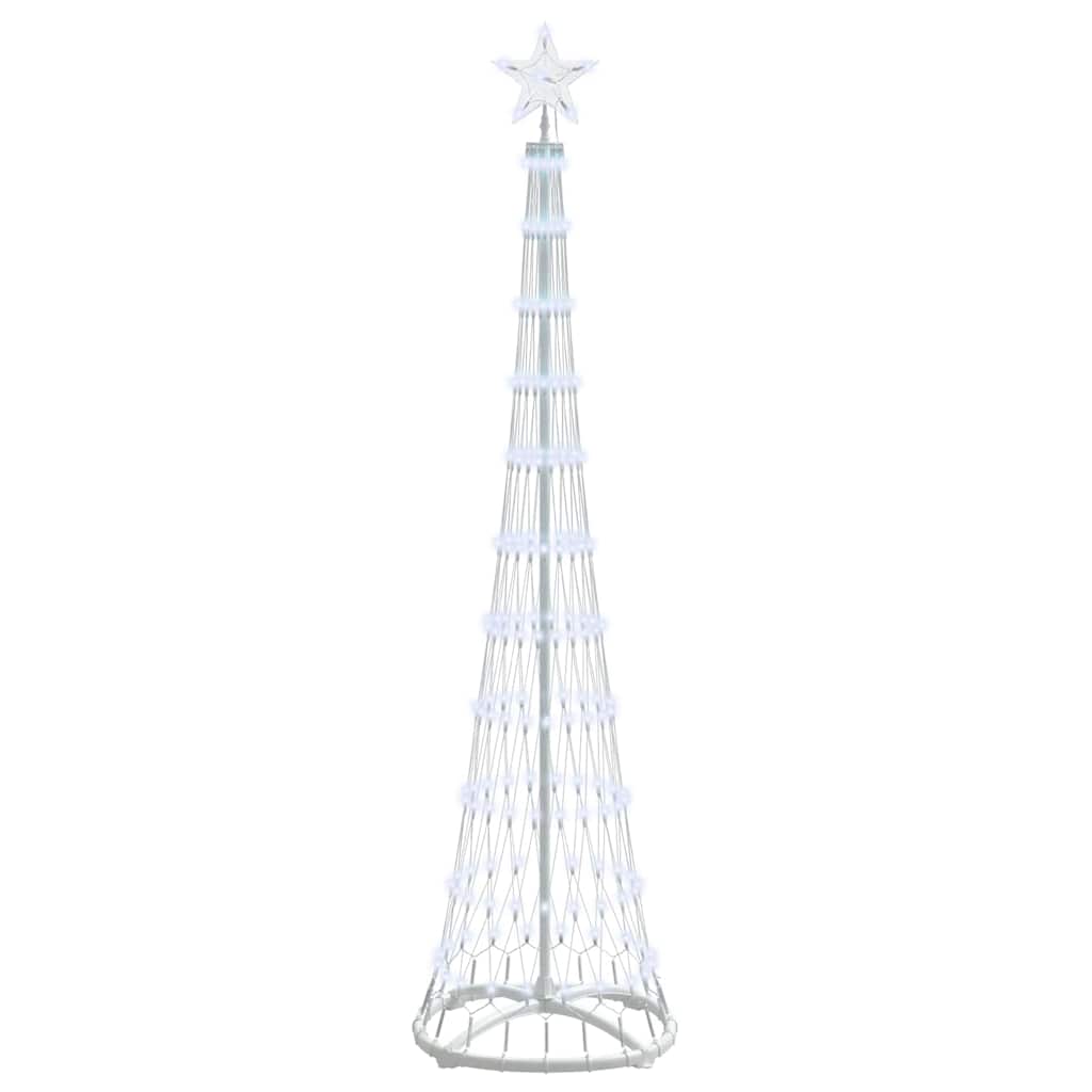 Albero di Natale LED Bianco freddo 51 x 51 x 190 cm Metallo 42018772