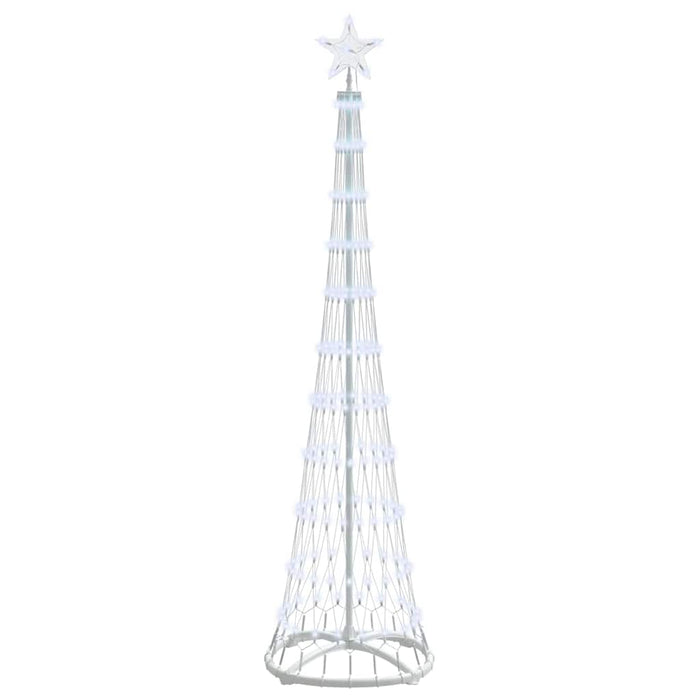 Albero di Natale LED Bianco freddo 51 x 51 x 190 cm Metallo 42018772