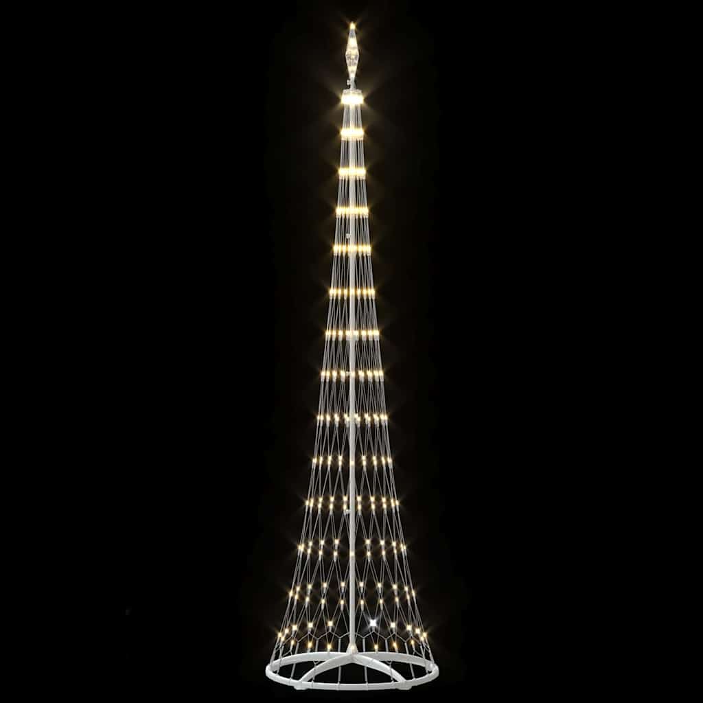 Albero di Natale LED Bianco caldo 70 x 70 x 250 cm Metallo 42018775