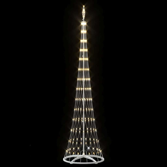 Albero di Natale LED Bianco caldo 70 x 70 x 250 cm Metallo 42018775