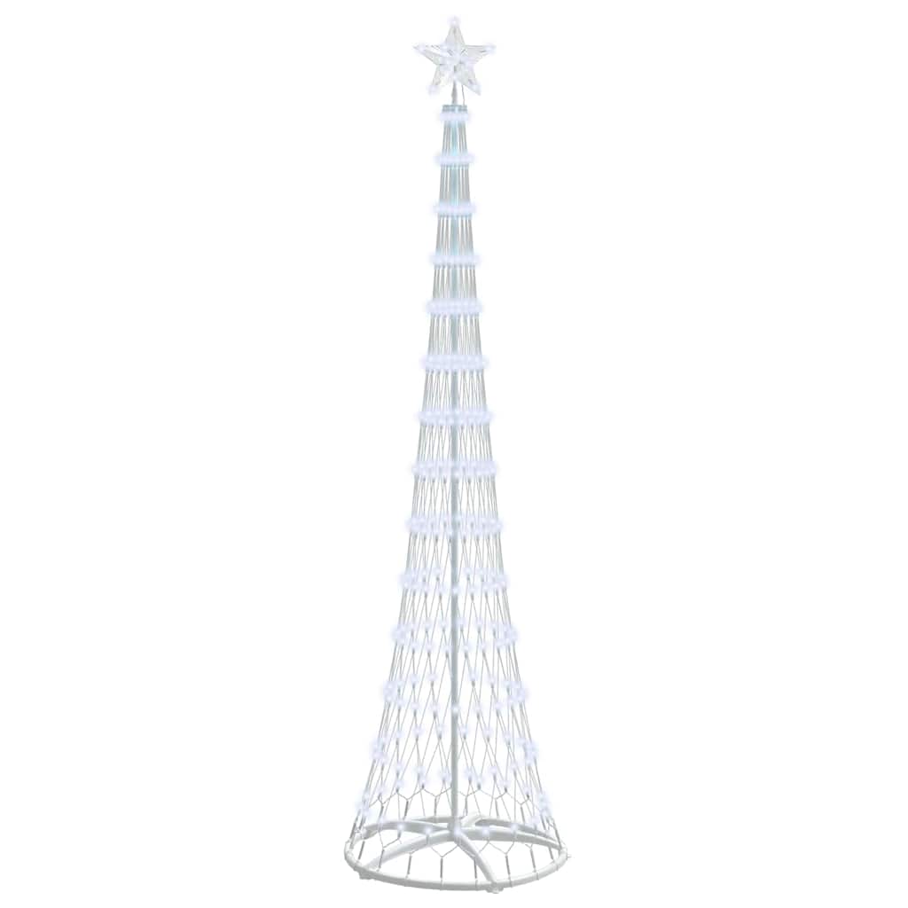 Albero di Natale LED Bianco freddo 70 x 70 x 250 cm Metallo 42018776