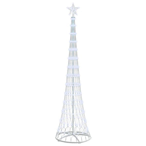 Albero di Natale LED Bianco freddo 70 x 70 x 250 cm Metallo 42018776