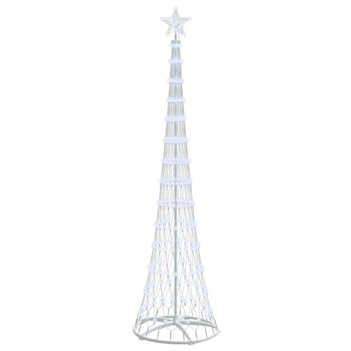 Albero di Natale LED Bianco freddo 70 x 70 x 250 cm Metallo 42018776
