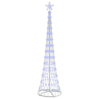 Albero di Natale LED con 290 LED Blu 70 x 70 x 250 cm Metallo 42018777