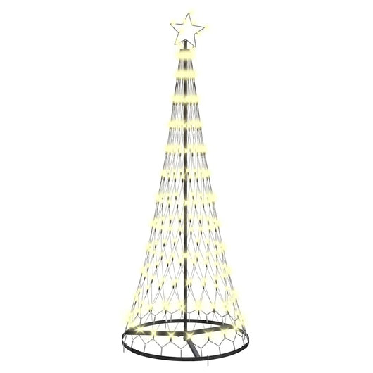 Albero di Natale LED Bianco caldo 71 x 71 x 184.5 cm Metallo 42018779