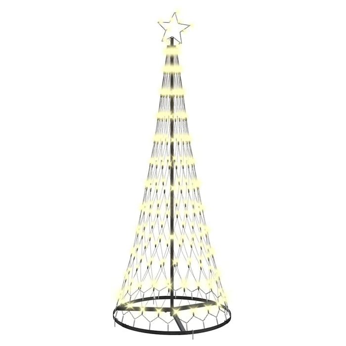 Albero di Natale LED Bianco caldo 71 x 71 x 184.5 cm Metallo 42018779