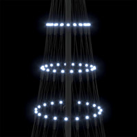 Albero di Natale LED Bianco freddo 71 x 71 x 184.5 cm Metallo 42018780