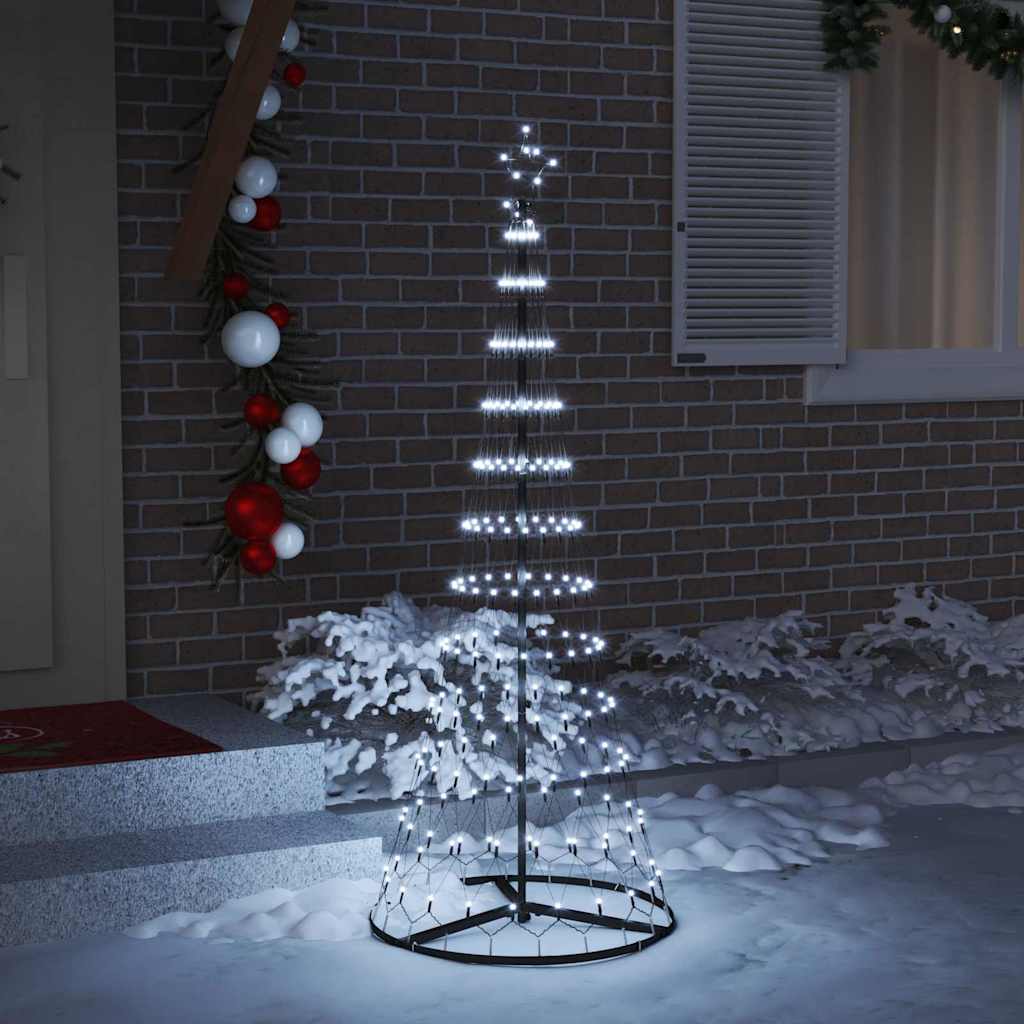 Albero di Natale LED Bianco freddo 71 x 71 x 184.5 cm Metallo 42018780