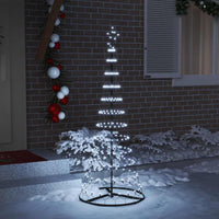 Albero di Natale LED Bianco freddo 71 x 71 x 184.5 cm Metallo 42018780